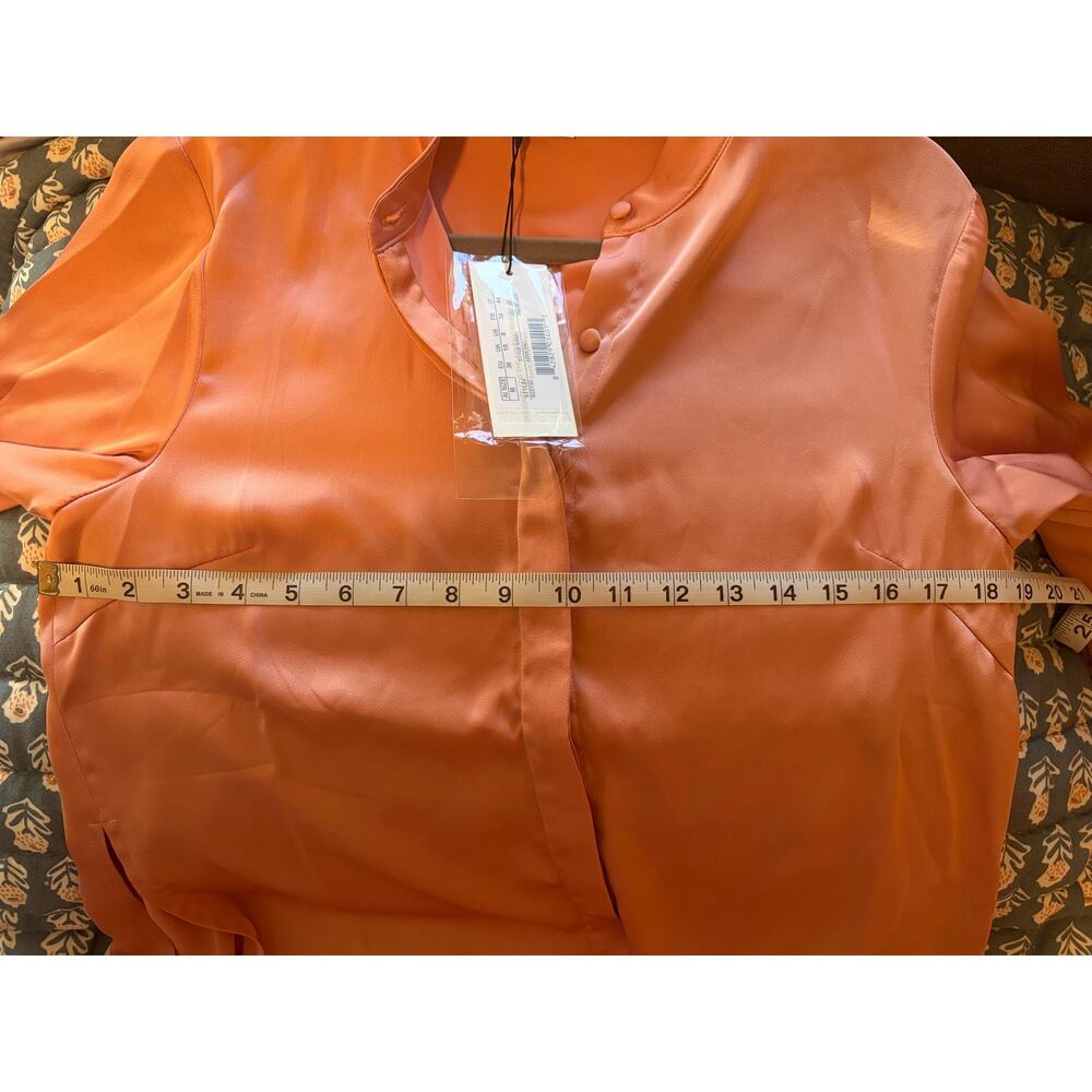 Andrea Iyamah UCHI Tunic & Pants FULL SET Powder Peach Pink M/US 8 NWT - Picture 8 of 9